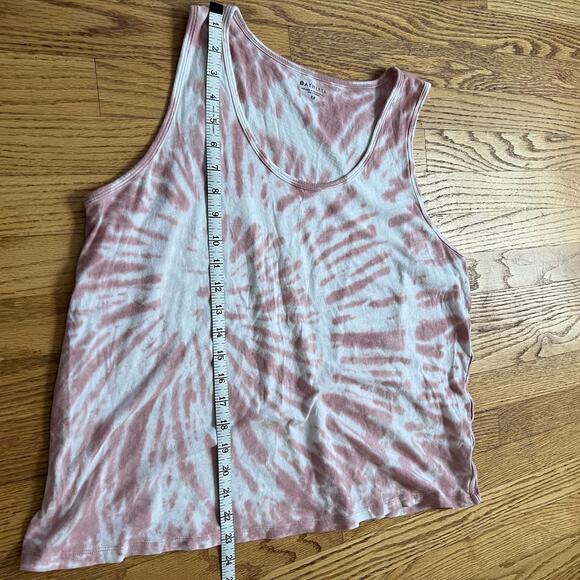 Athleta Pink Tie Dye Palermo Pink Plus Size Muscle Workout Tank - 1X - Picture 3 of 6